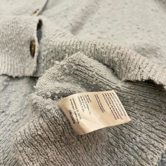 Free People “Found My Friend Cardi” In Aqua Haze Size L - Picture 11 of 12